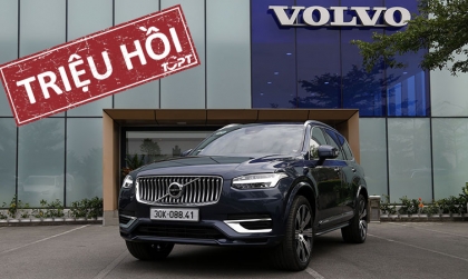Triệu hồi Volvo XC90 tại Việt Nam do lỗi đai an toàn